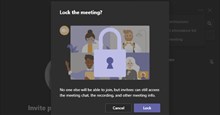 Cách khóa cuộc họp trên Teams để người muộn giờ không thể truy cập