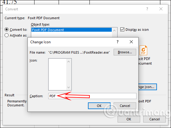 Cách chèn file PDF vào Excel - Ảnh minh hoạ 10