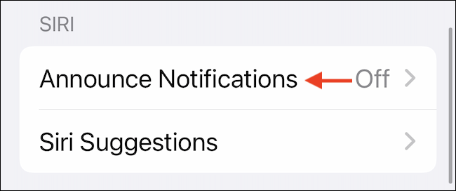 Click on item "Notifications”