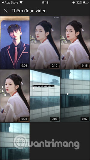 Thêm đoạn video