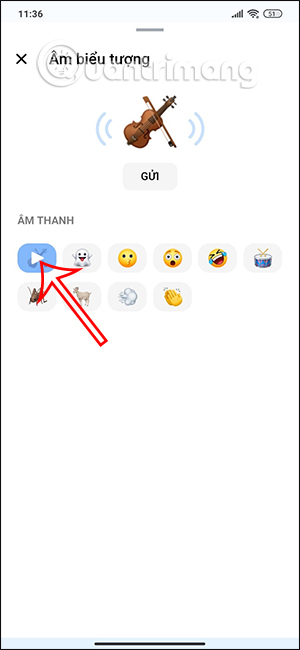 Nghe emoji âm thanh