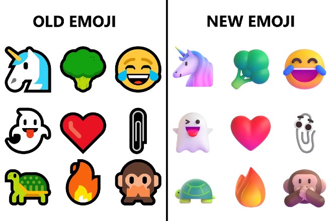 Microsoft ra mắt bộ emoji hoàn toàn mới thiết kế theo ngôn ngữ Fluent Design