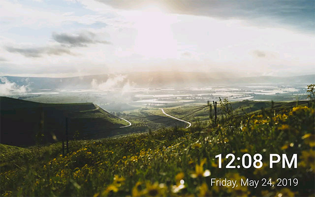 Sử dụng làm khung ảnh kỹ thuật số