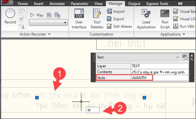 Cách sửa lỗi font chữ trong AutoCAD - QuanTriMang.com