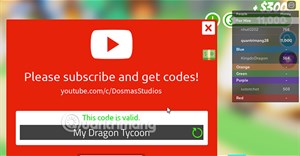 Code My Dragon Tycoon mới nhất và cách nhập