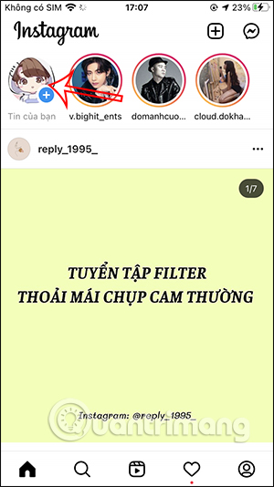 Cách tải filter đeo kính mặt nạ lấp lánh trên Instagram