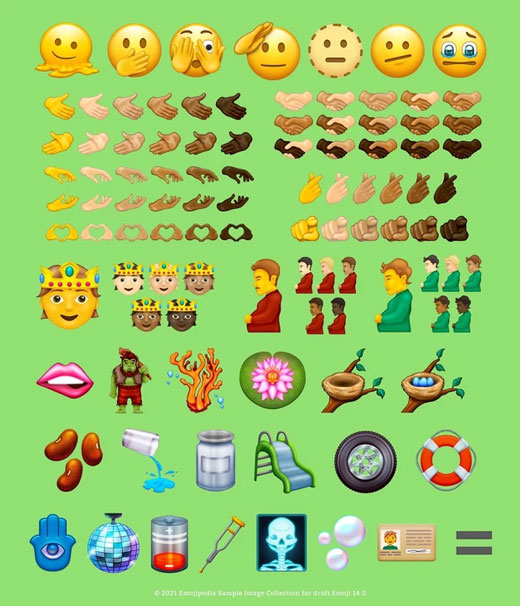 Một vài emoji ấn tượng (có thể) gây bão cộng đồng mạng nếu được ra mắt.