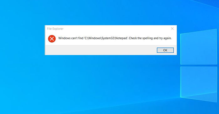 Sửa lỗi WordPad hoặc Notepad bị mất trong Windows 10