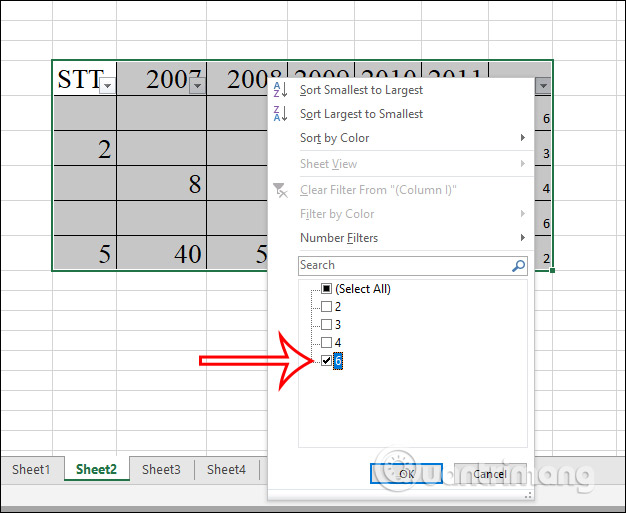 Hướng dẫn xóa dòng trống trong Excel - Ảnh minh hoạ 11