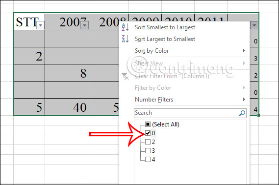 Hướng dẫn xóa dòng trống trong Excel - Ảnh minh hoạ 15