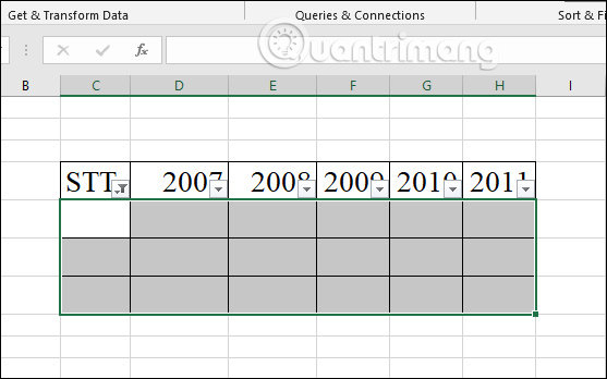 Hướng dẫn xóa dòng trống trong Excel - Ảnh minh hoạ 4