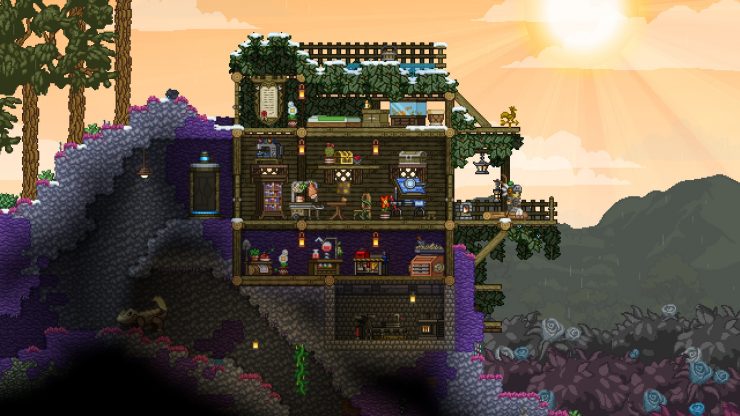 Trò chơi Starbound.