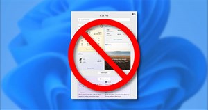 Cách tắt Menu Widget trên Windows 11