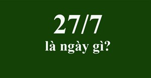 27/7 là ngày gì?