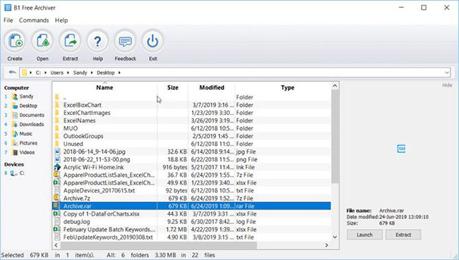 B1 Free Archiver