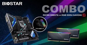 BIOSTAR ra mắt bo mạch chủ RACING B560GTQ và RGB DDR4 GAMING X RAM Kit, giá 300 USD cả bộ
