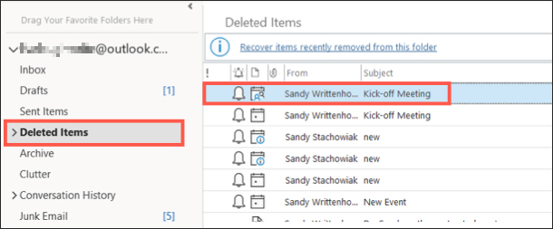 Cách nhận lời mời sự kiện đã từ chối trên Microsoft Outlook