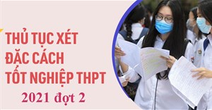 Điều kiện xét đặc cách tốt nghiệp THPT đợt 2 và mẫu đơn