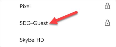 Chọn một mạng mà bạn muốn quên