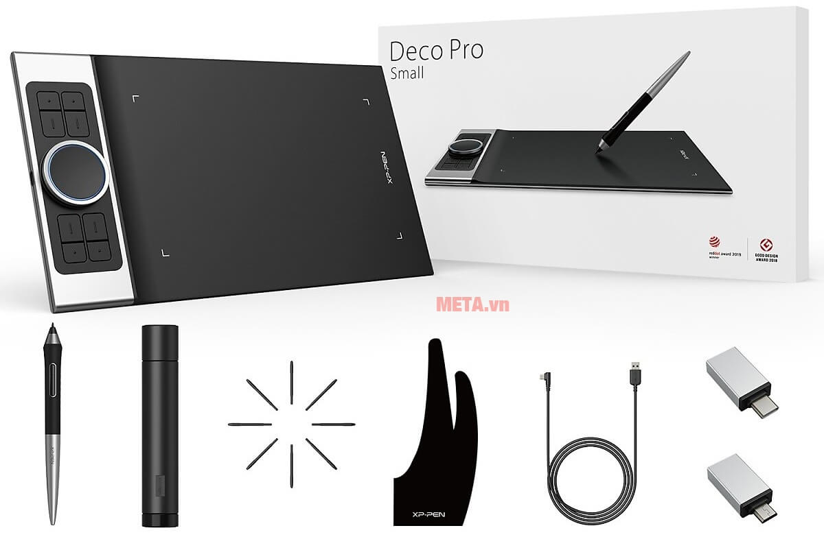 Bảng vẽ điện tử XP-Pen Deco Pro Small 9 x 5 inches 8192 lực nhấn