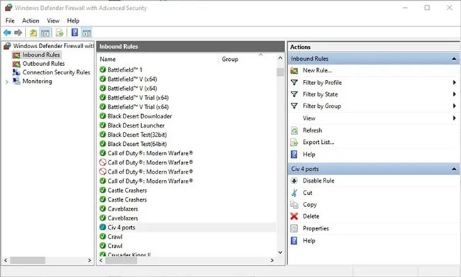 Cách thiết lập Port Forwarding trong Windows