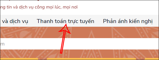 Thanh toán trực tuyến