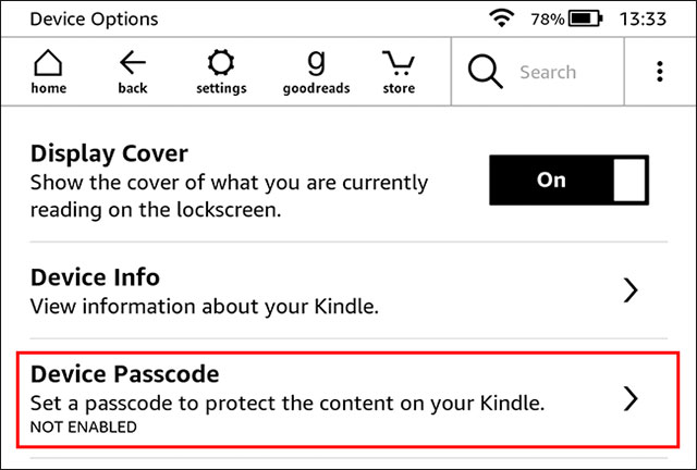 Nhấn chọn “Device Passcode”