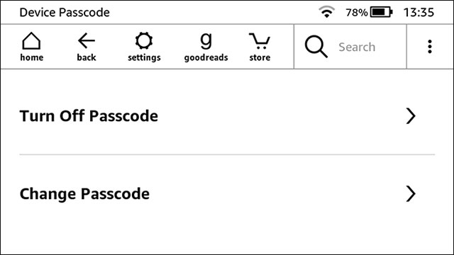 Nhấn vào “Turn Off Passcode”