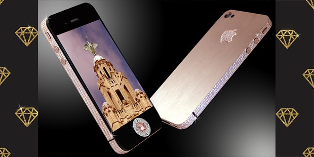 iPhone 4 Diamond Rose Edition.