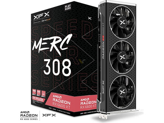 XFX RX 6600 XT Speedster MERC308 Black