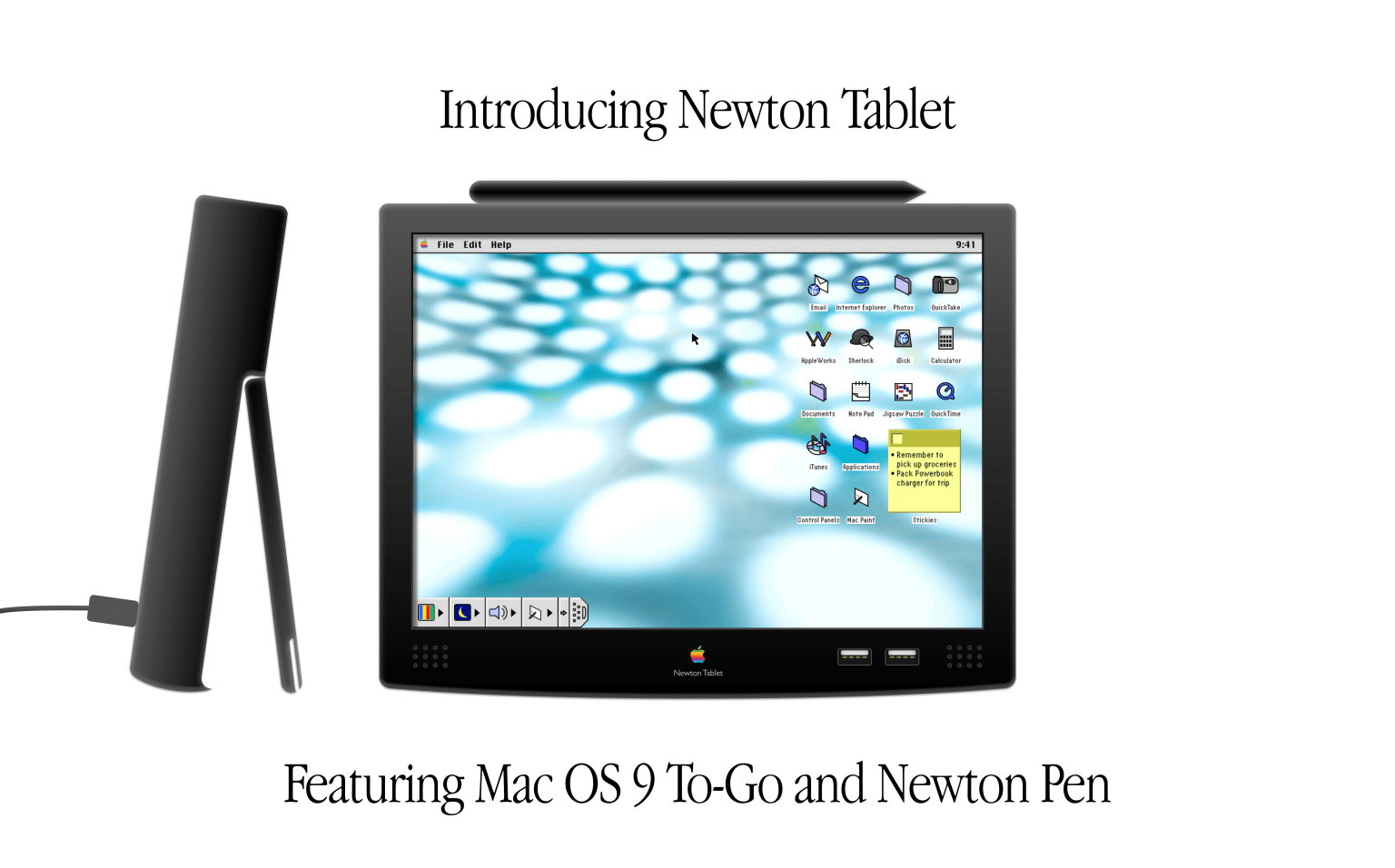 Newton Tablet.