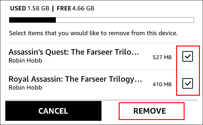 Nhấn vào “Remove”