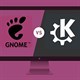 Nên sử dụng Linux desktop KDE hay GNOME?