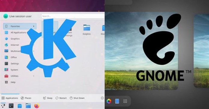 Nên sử dụng Linux desktop KDE hay GNOME?