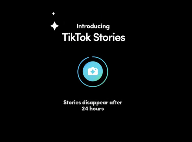 TikTok đang thử nghiệm tính năng Stories.