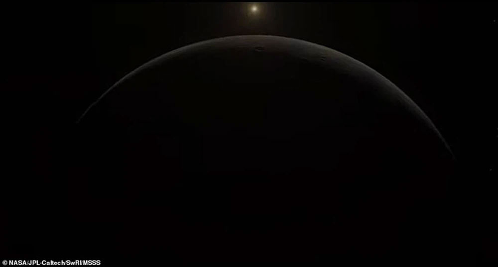 Ganymede được hình thành cùng thời với Sao Mộc, cách đây khoảng 4,5 tỉ năm. Ảnh: NASA.