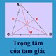Trọng tâm là gì? Công thức tính trọng tâm của tam giác