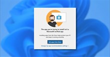 Cách thiết lập chỉ cho phép chạy file cài đặt ứng dụng đã được Microsoft xác minh trên Windows 11