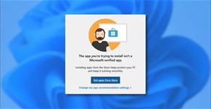 Cách thiết lập chỉ cho phép chạy file cài đặt ứng dụng đã được Microsoft xác minh trên Windows 11