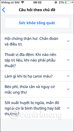 Chọn chủ đề