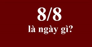 Ngày 8/8 là ngày gì?