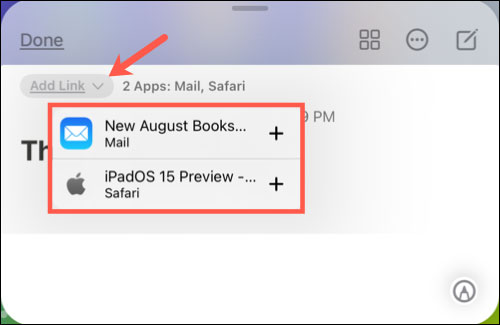 Nhấn vào “Add Link”