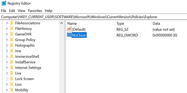 Chỉnh sửa Windows Registry