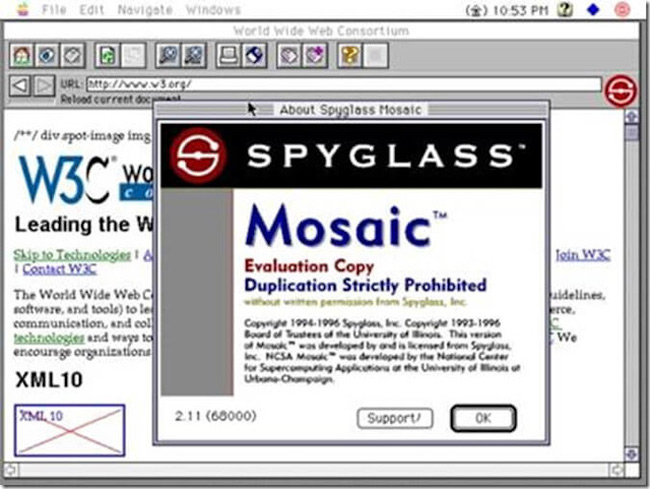 Trình duyệt Spyglass.