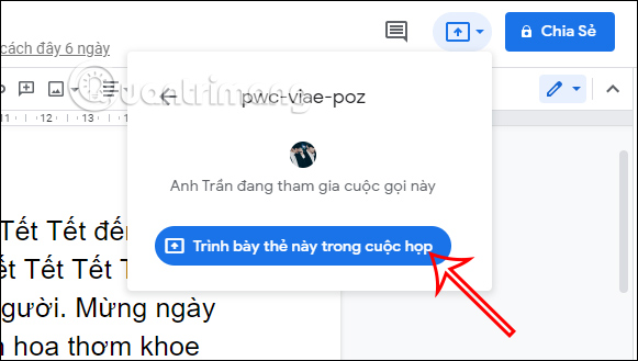 Google Meet trinh bay tai lieu 1
