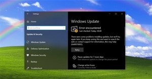 Bản cập nhật Windows 10 KB5003637 gây ra loạt vấn đề nghiêm trọng