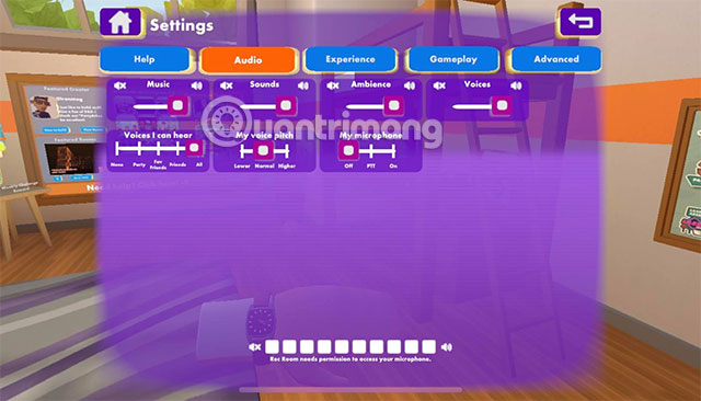 rec room cách chơi