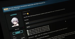 Hơn 300.000 hồ sơ sinh viên Việt Nam bị hacker rao bán trên Raidforums