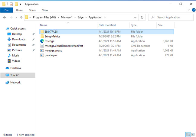 Mở File Explorer và duyệt đến Program Files