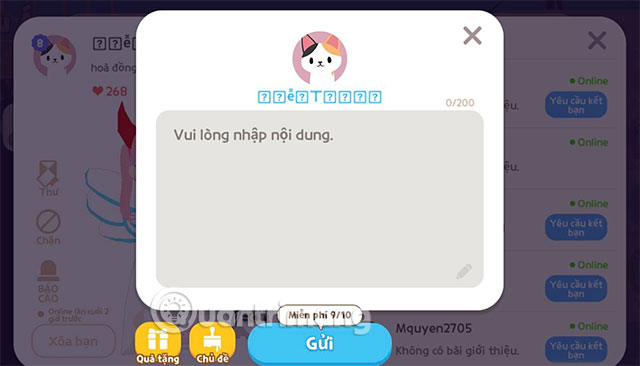 tặng quà play together